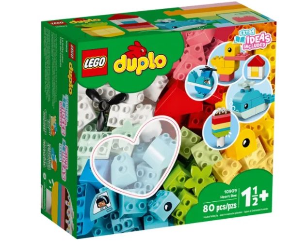 Lego Duplo - Caixa Coração - 80 peças