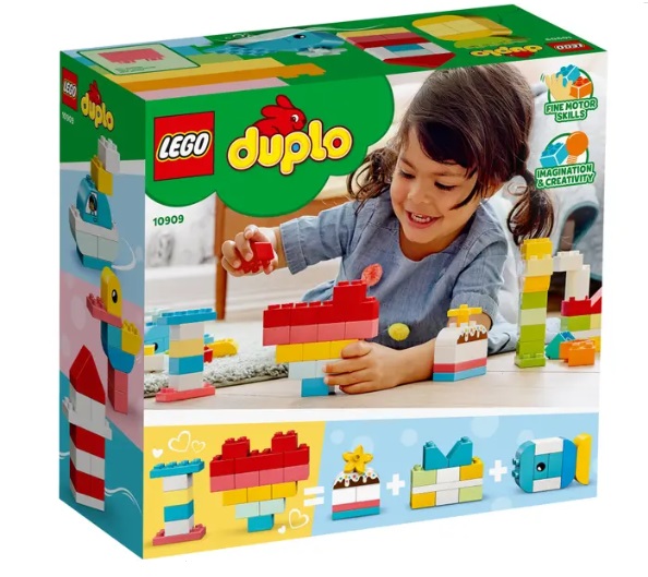 Lego Duplo - Caixa Coração - 80 peças