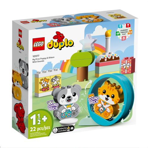 LG-10977.0.jpg Lego Duplo - O Meu Primeiro Cãozinho e Gatinho com Sons