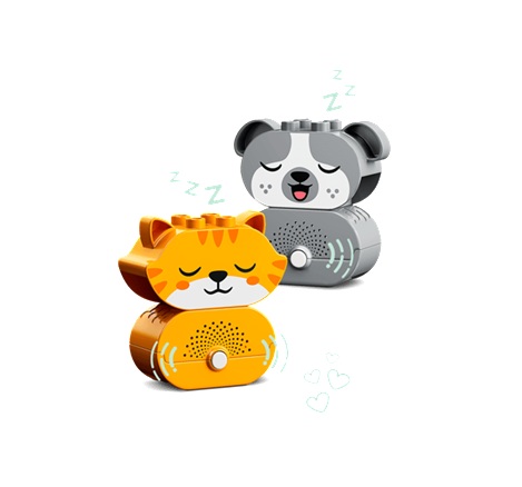 Lego Duplo - O Meu Primeiro Cãozinho e Gatinho com Sons