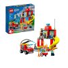 Quartel e Camião dos Bombeiros