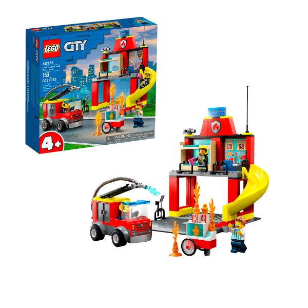 Quartel e Camião dos Bombeiros