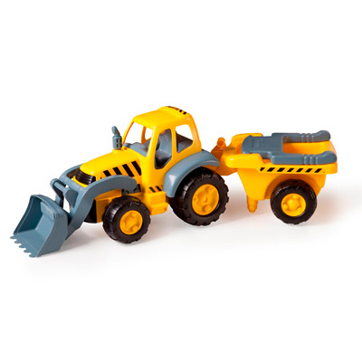 Super Tractor com Reboque - 83 x 33.5 x 32 cm