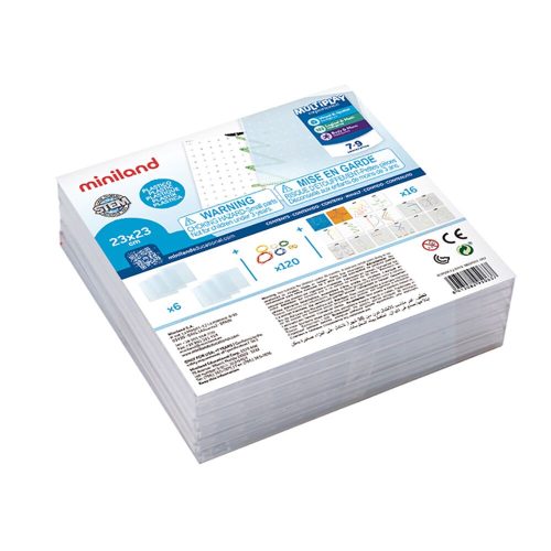 ML-95063.2 Geoplanos Transparentes Grandes - 11 x 11