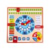 Relógio e Calendário Escolar - Inglês