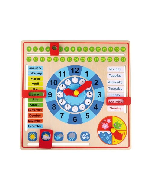NS-15117.jpg Relógio e Calendário Escolar - Inglês