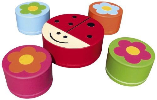 TR-2920.jpg Mesa Joaninha com 4 Banquinhos Flor
