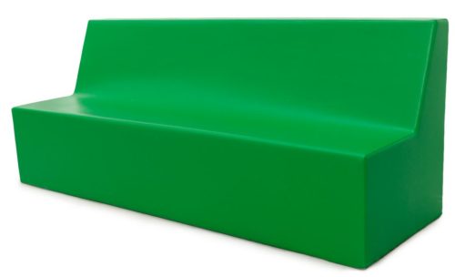 TR-3010.jpg Sofá triplo colectivo - 150x50x60 cm - Assento 30 cm
