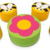 Mesa Flor com 4 Banquinhos Abelha