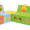 TR-3204.jpg Conjunto de Sofás com Quadrado - Animais