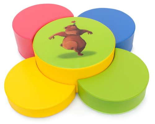 TR-3210.jpg Mesa Urso com 4 Banquinhos