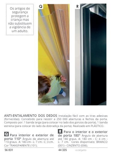 Anti-Entalamento dos dedos